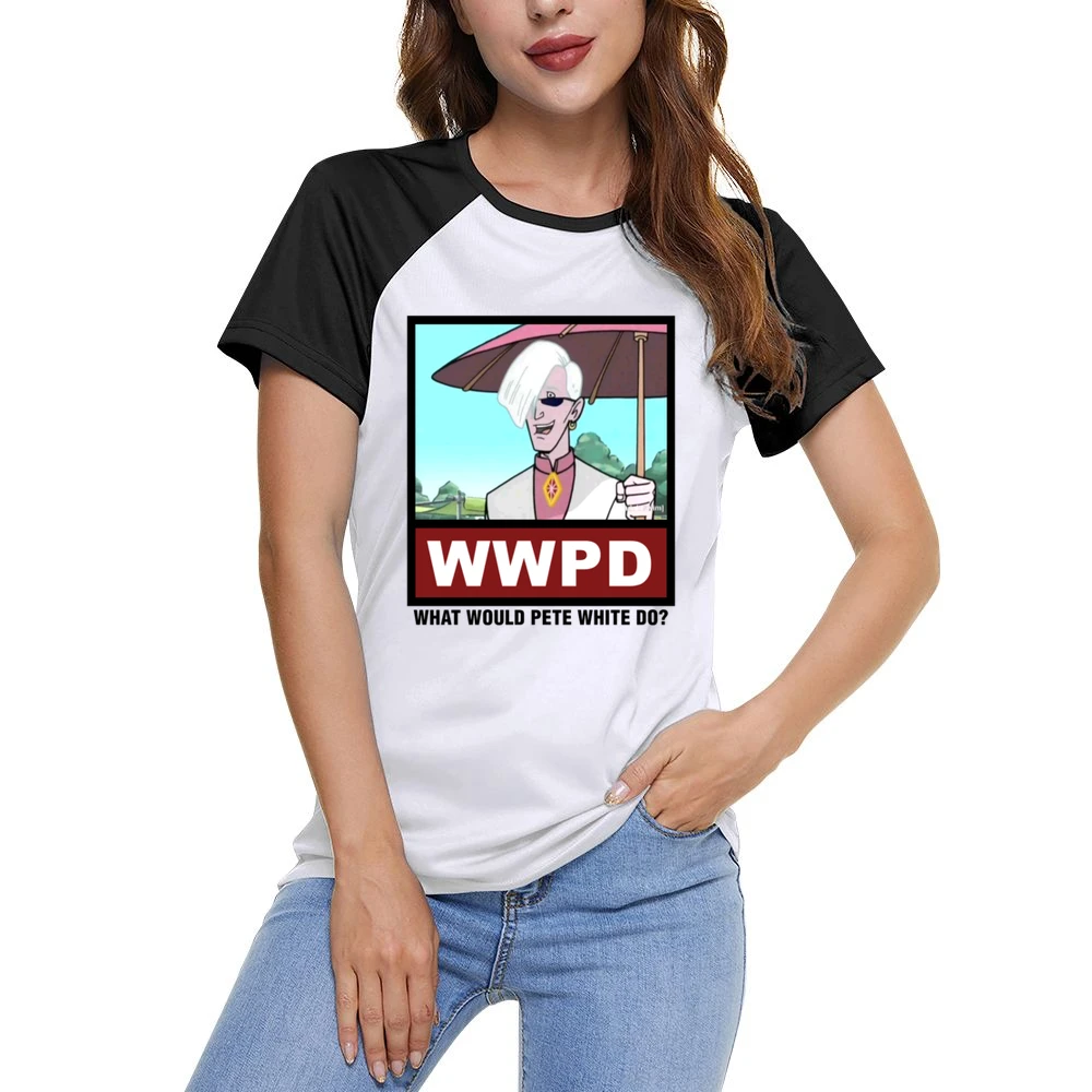 What Would Pete White Do WWPD The Venture Bros Women Ladies Short Sleeve T-Shirt