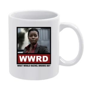 What Would Rachel Brooks Do WWRD Justified White Mug