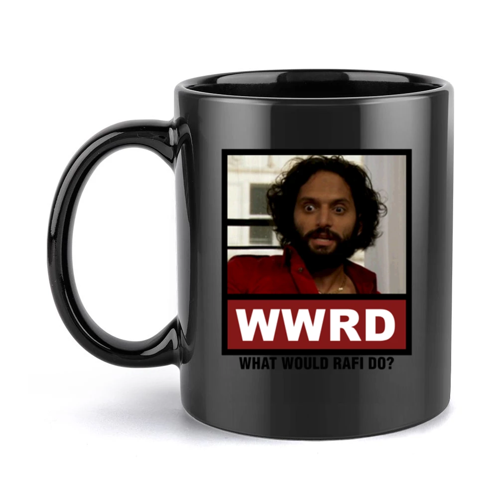 What Would Rafi Do Wwrd Black Mug