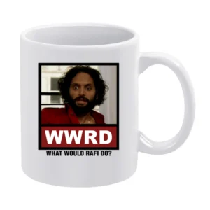 What Would Rafi Do Wwrd White Mug
