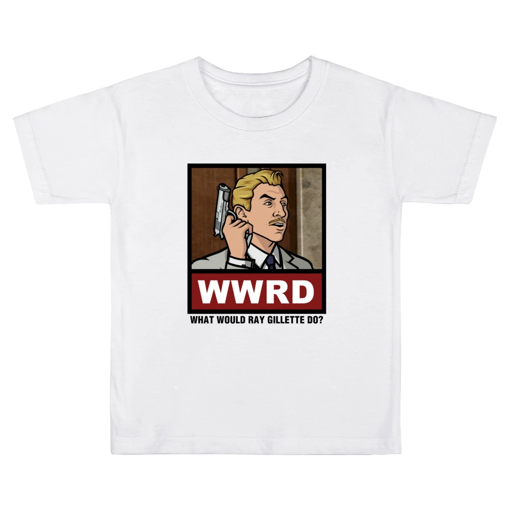 What Would Ray Gillette Do WWRD Archer Kids Boys Girls T-Shirt