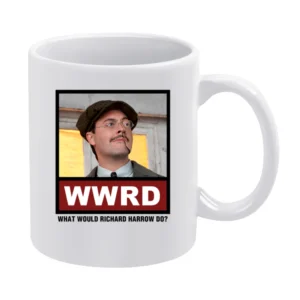 What Would Richard Harrow Do WWRD Boardwalk Empire White Mug