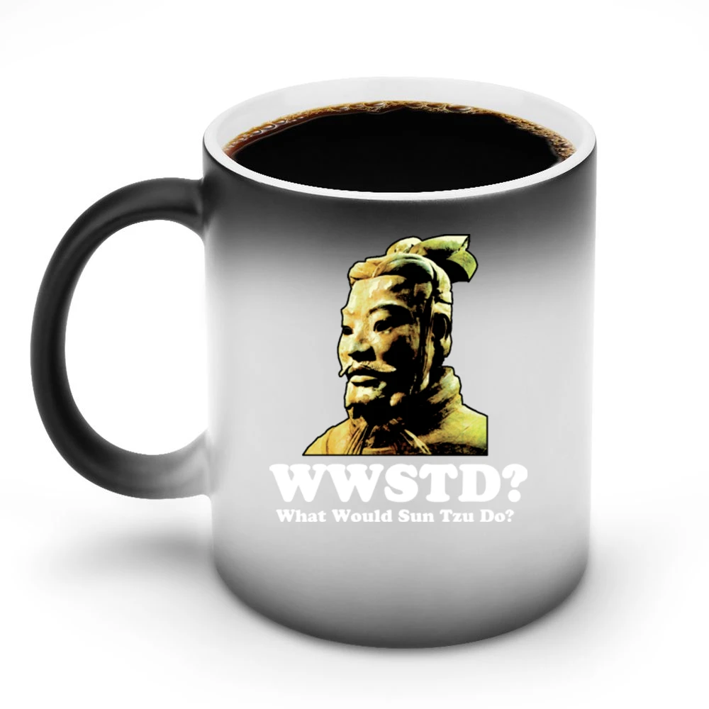 What Would Sun Tzu Do Discoloration Mug