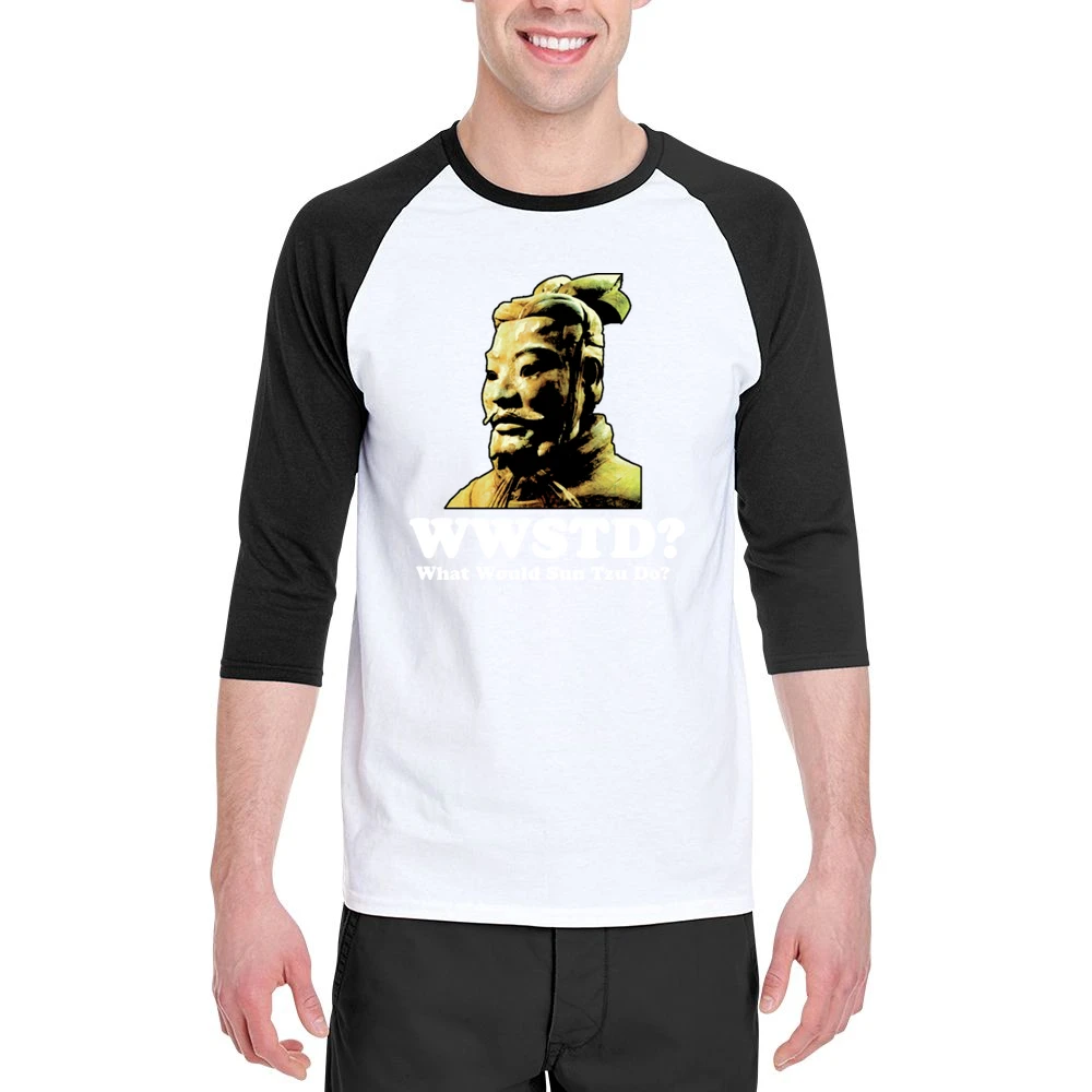 What Would Sun Tzu Do Men 3/4 Sleeve T-Shirt