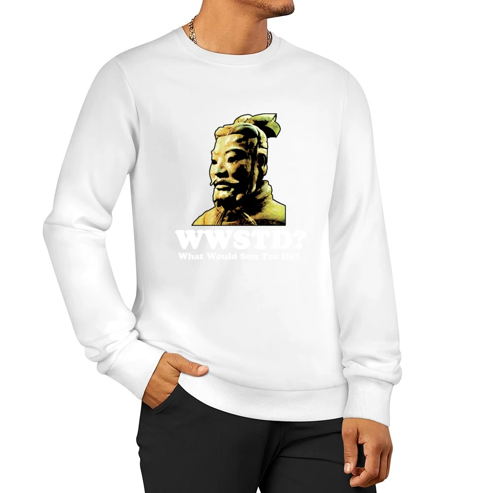 What Would Sun Tzu Do Men Pullover Sweatshirt