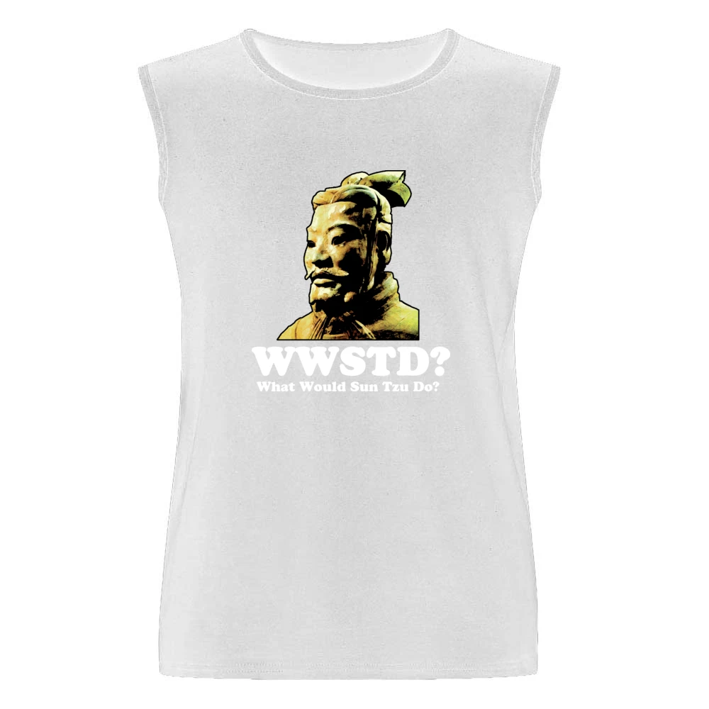 What Would Sun Tzu Do Men Sleeveless T-Shirt