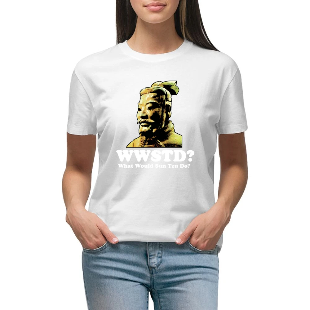 What Would Sun Tzu Do Premium Women Ladies T-shirt