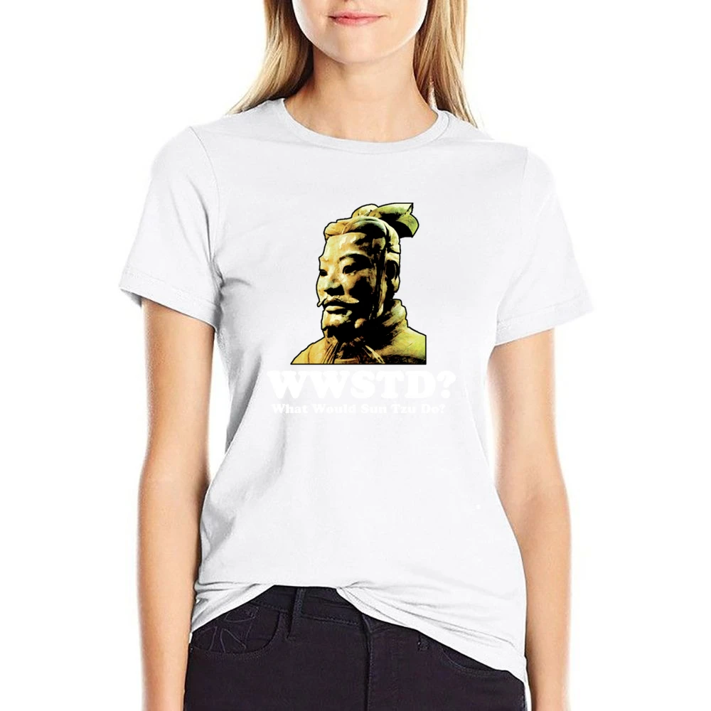 What Would Sun Tzu Do US Size Women Ladies T-shirt