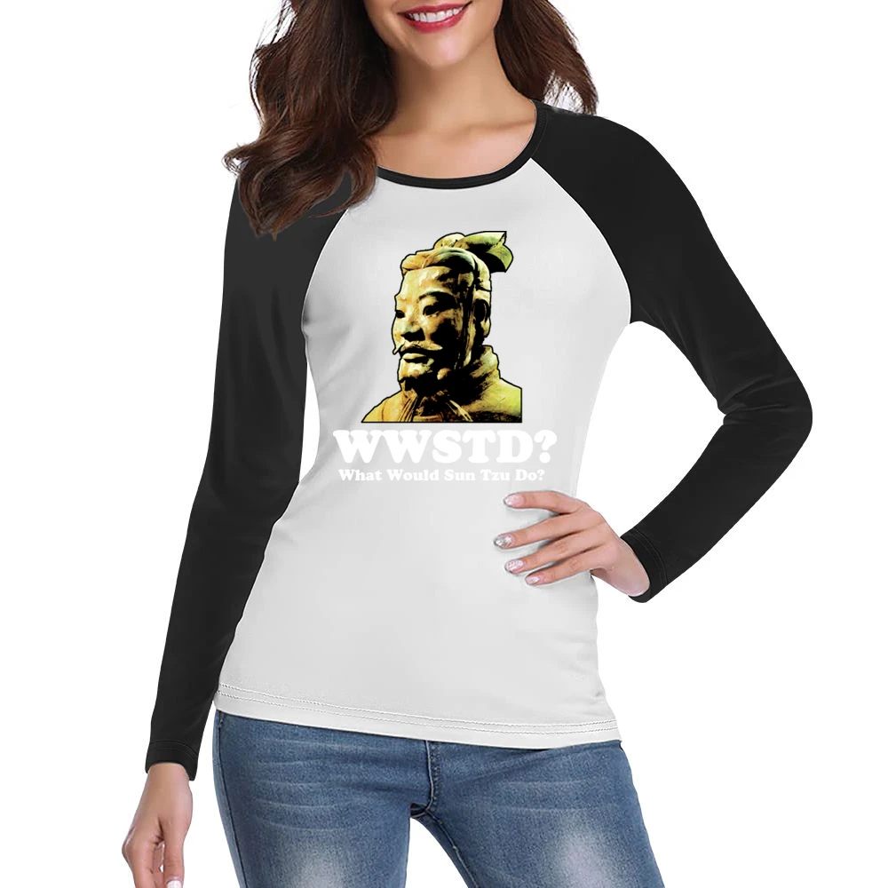 What Would Sun Tzu Do Women Ladies Long Sleeve T-Shirt