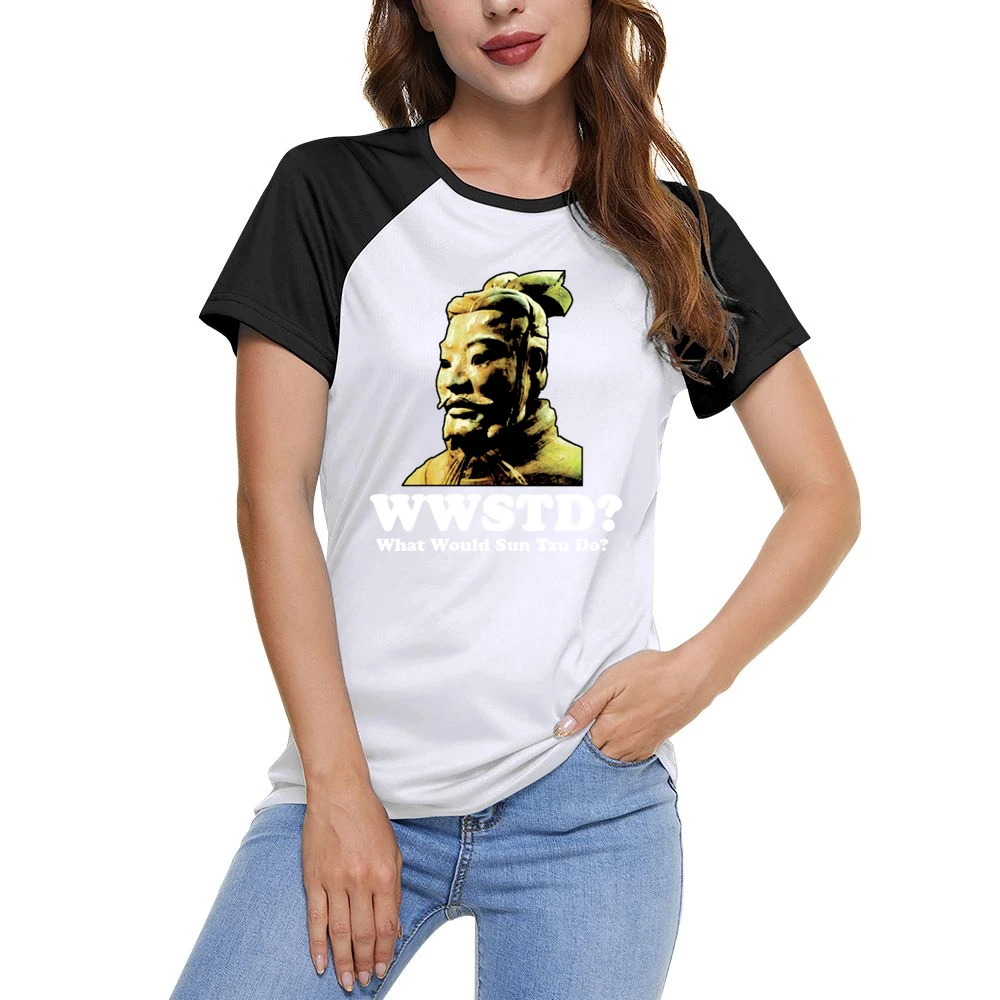 What Would Sun Tzu Do Women Ladies Short Sleeve T-Shirt
