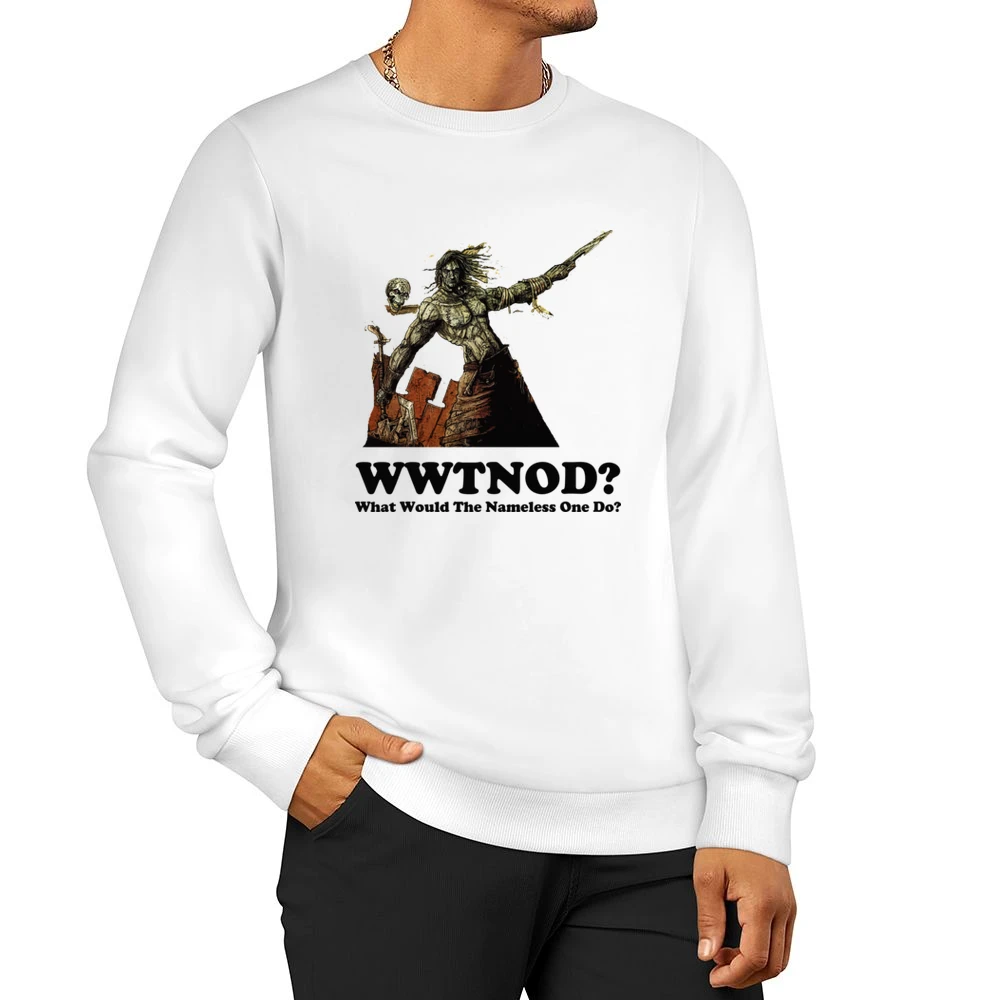 What Would The Nameless One Do Planescape Men Pullover Sweatshirt