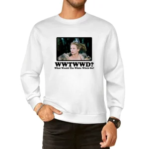 What Would The White Witch Do European Size Pullover Sweater