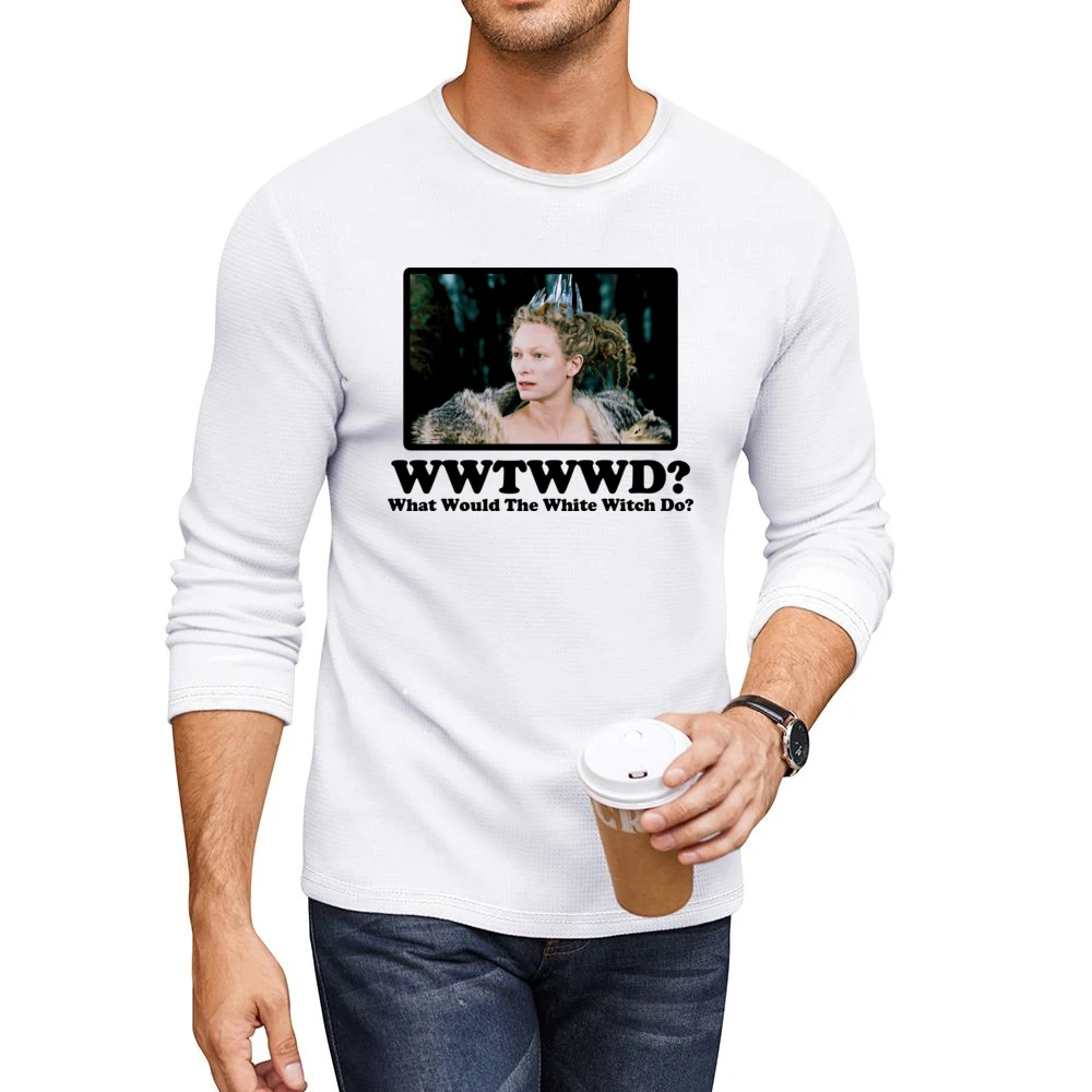 What Would The White Witch Do Men CrewNeck Long Sleeve T-Shirt