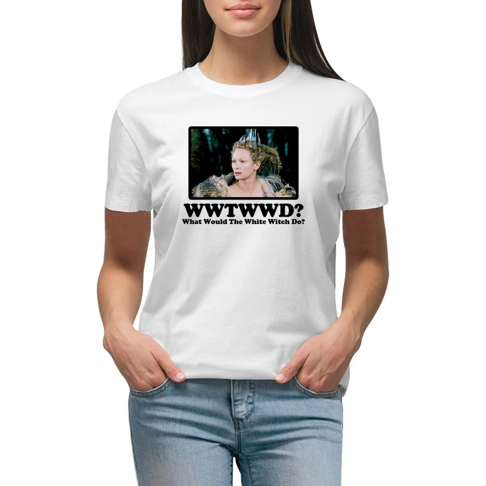 What Would The White Witch Do Premium Women Ladies T-shirt