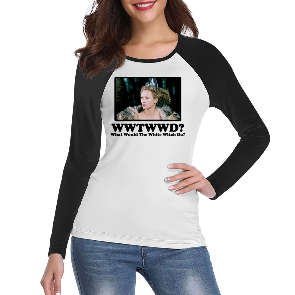 What Would The White Witch Do Women Ladies Long Sleeve T-Shirt