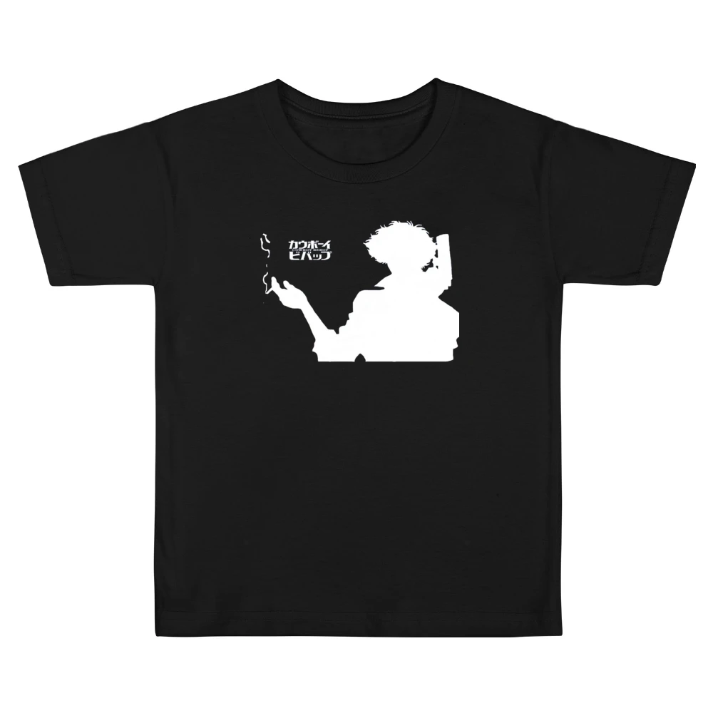 Whatever happens cowboy Bebop smoking spike spiegel bounty hunter T Sh Kids Boys Girls T-Shirt