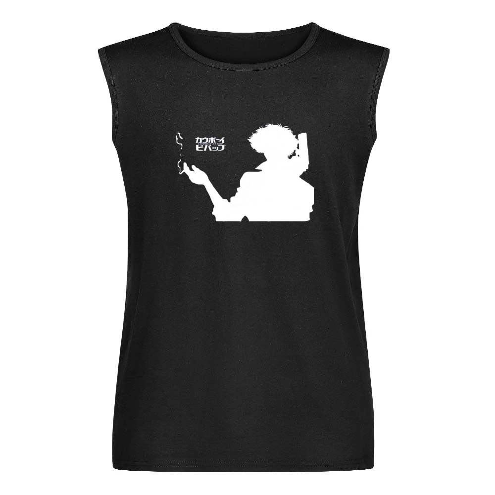 Whatever happens cowboy Bebop smoking spike spiegel bounty hunter T Sh Men Sleeveless T-Shirt