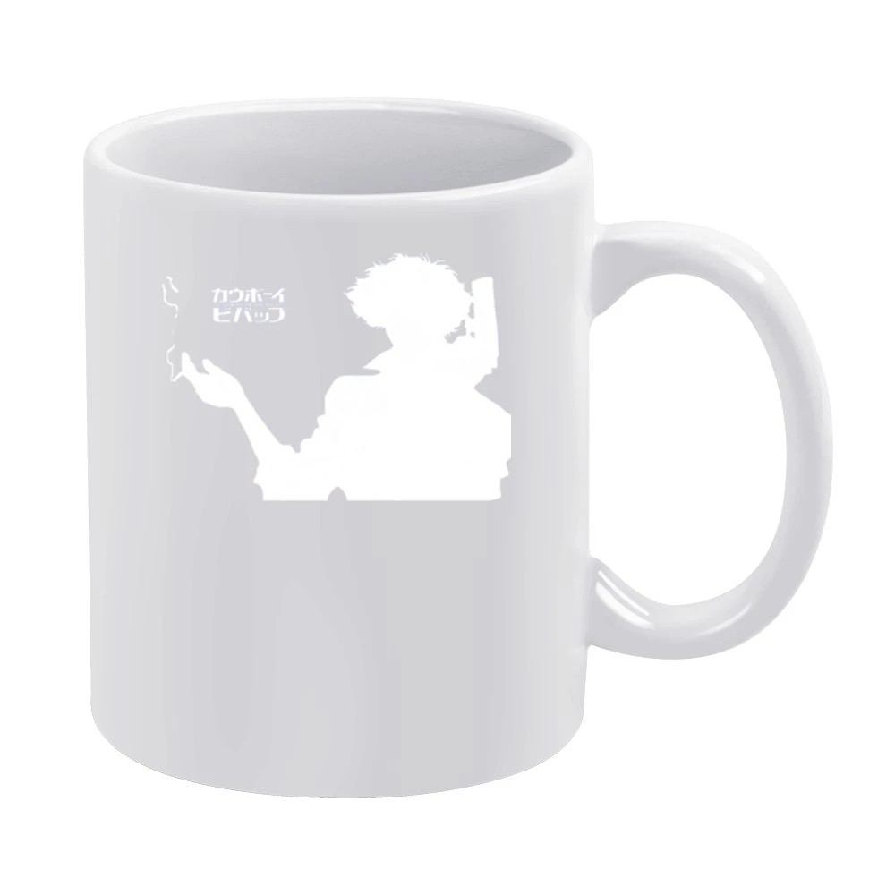 Whatever happens cowboy Bebop smoking spike spiegel bounty hunter T Sh White Mug
