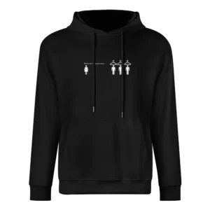 Which one to choose now cloth hanger funny cheating couples European Size Men Hoodie