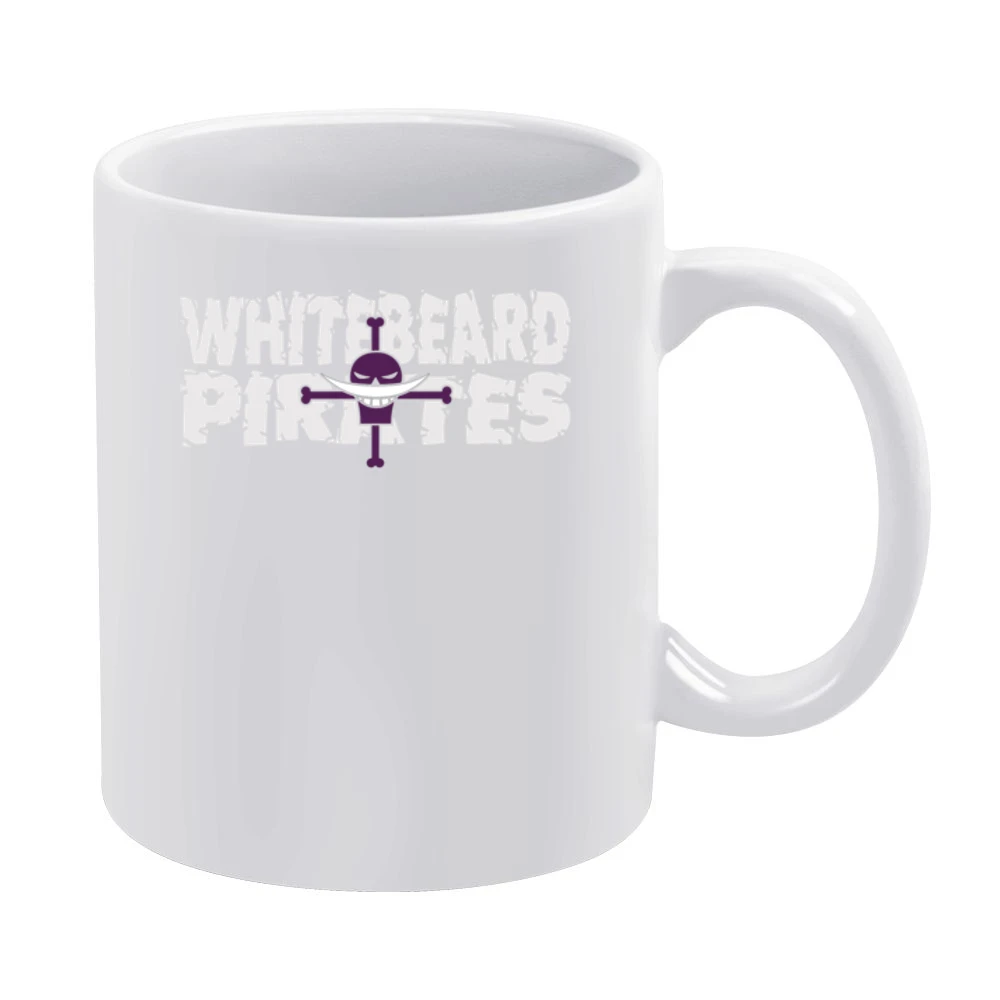 Whitebeard pirates shirohige kaizoku One piece anime manga Eichiro od White Mug