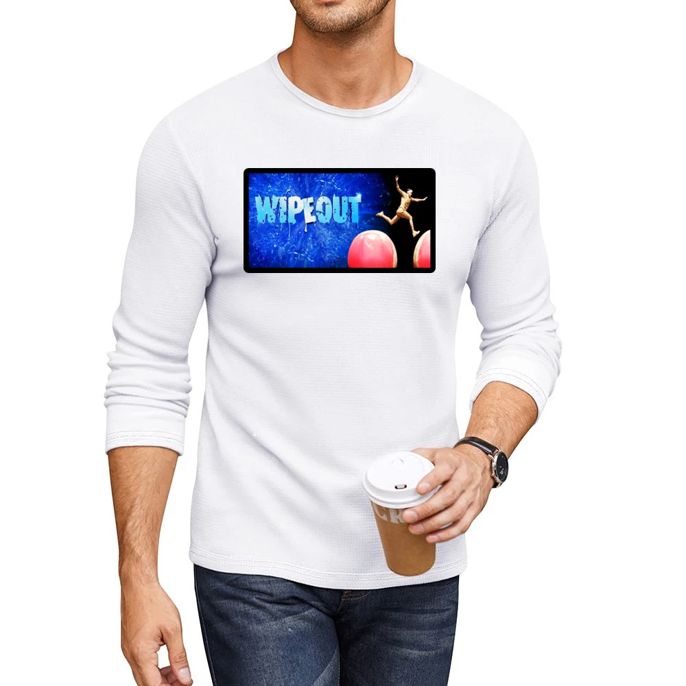 Wipeout TV Show Men CrewNeck Long Sleeve T-Shirt