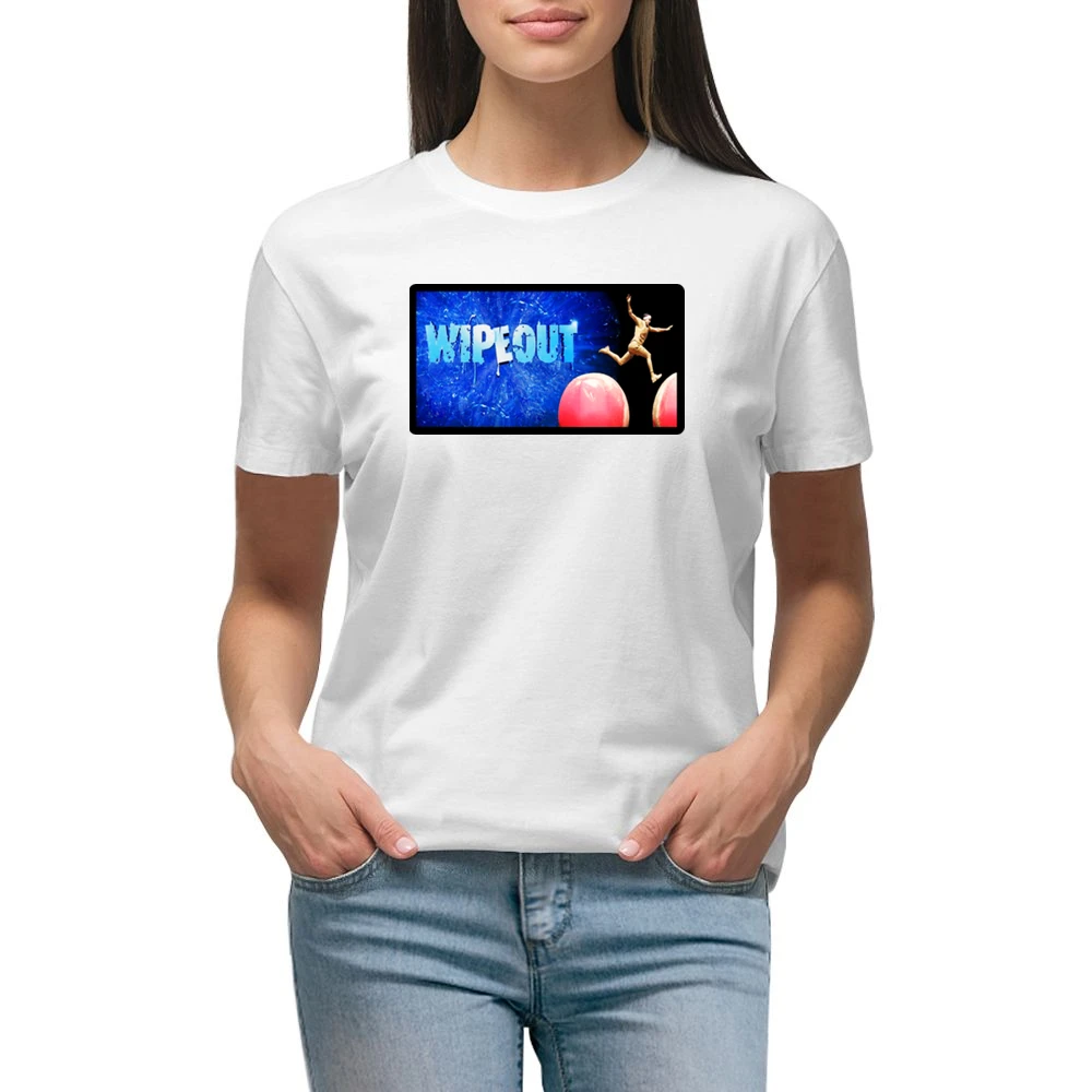 Wipeout TV Show Premium Women Ladies T-shirt