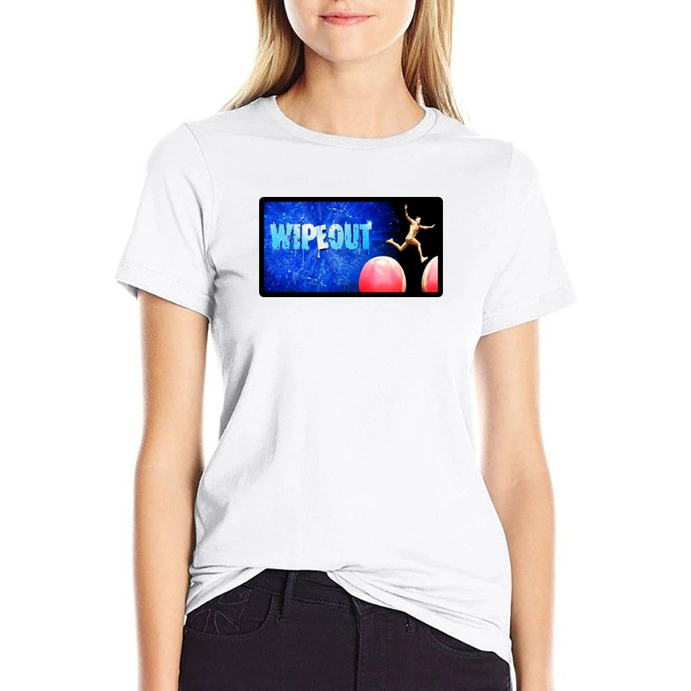 Wipeout TV Show US Size Women Ladies T-shirt