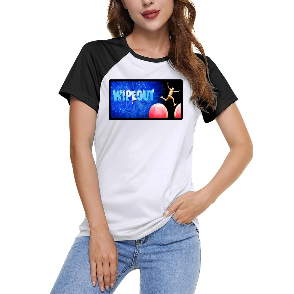 Wipeout TV Show Women Ladies Short Sleeve T-Shirt