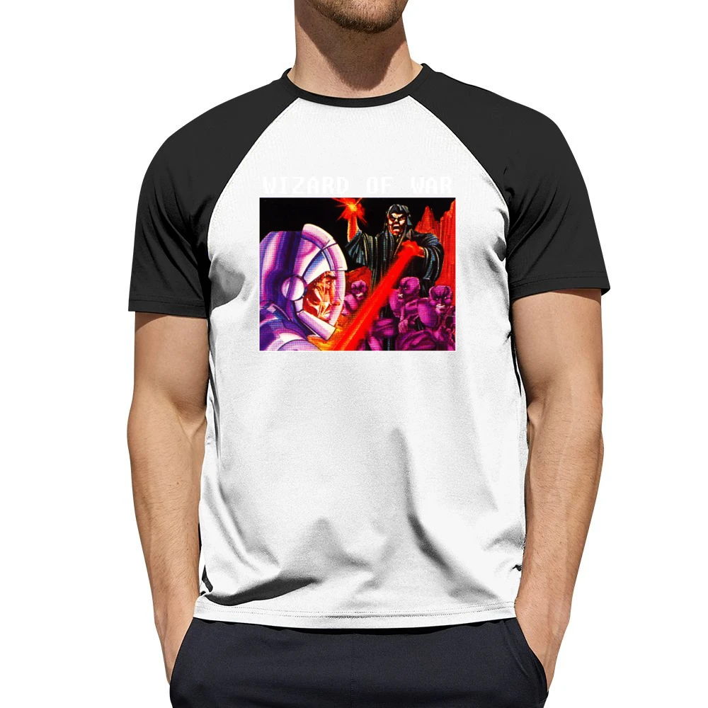 Wizard Of War Video Game Retro 80s Men Short Sleeve T-Shirt