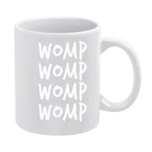Womp Womp Dubstep Electronic House Music Sound White Mug