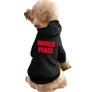 World Peace Popular Miley Cyrus Celebrity Graphic TShirt Pet Apparel Clothes
