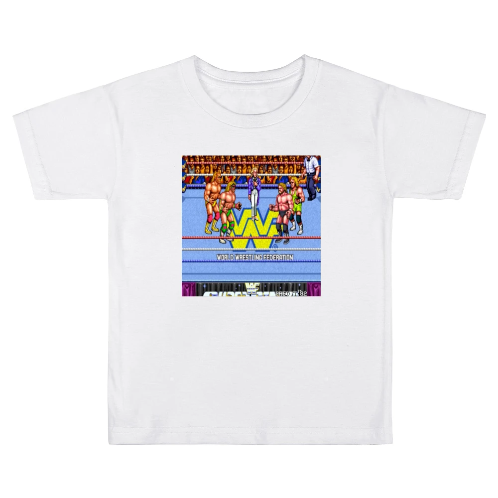 Wrestling Video Game Tshirt Kids Boys Girls T-Shirt