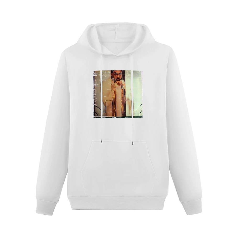 Wynton Marsalis Think Of One Album Cover Distressed Image Men Hoodie With Pocket