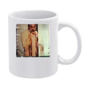 Wynton Marsalis Think Of One Album Cover Distressed Image White Mug