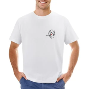 X Marks The Spot Love You Cute Little Anatomical Heart Fun Grunge Grap Asian Size Men T-Shirt