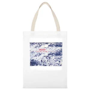 Yazzoo You And Me Both Album Cover Distressed Image White Canvas Tote Shopping Bag