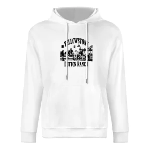 Yellowstone Dutton Ranch Cowboys Vintage Style European Size Men Hoodie