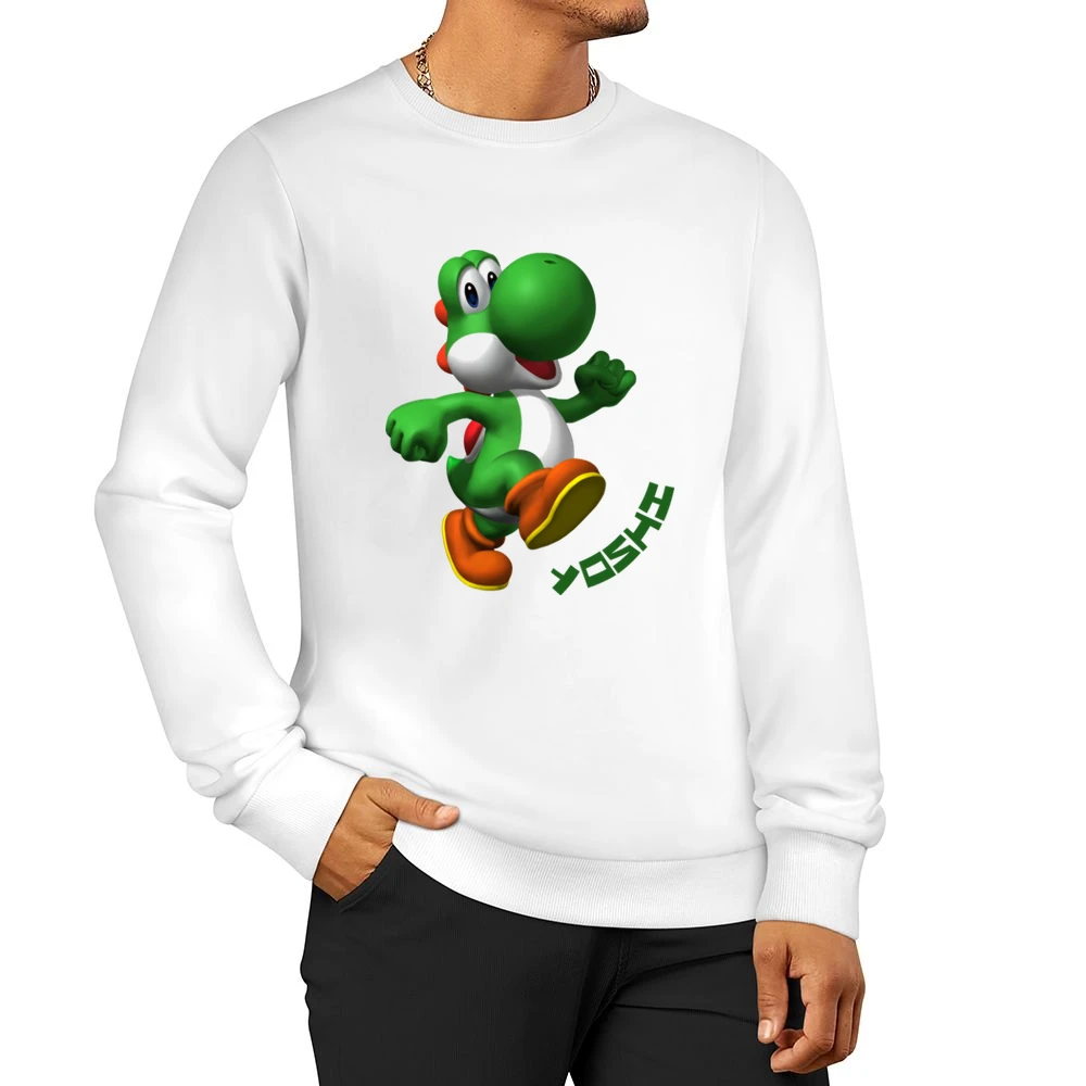 Yoshi Video Game Men Pullover Sweatshirt