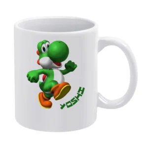 Yoshi Video Game White Mug