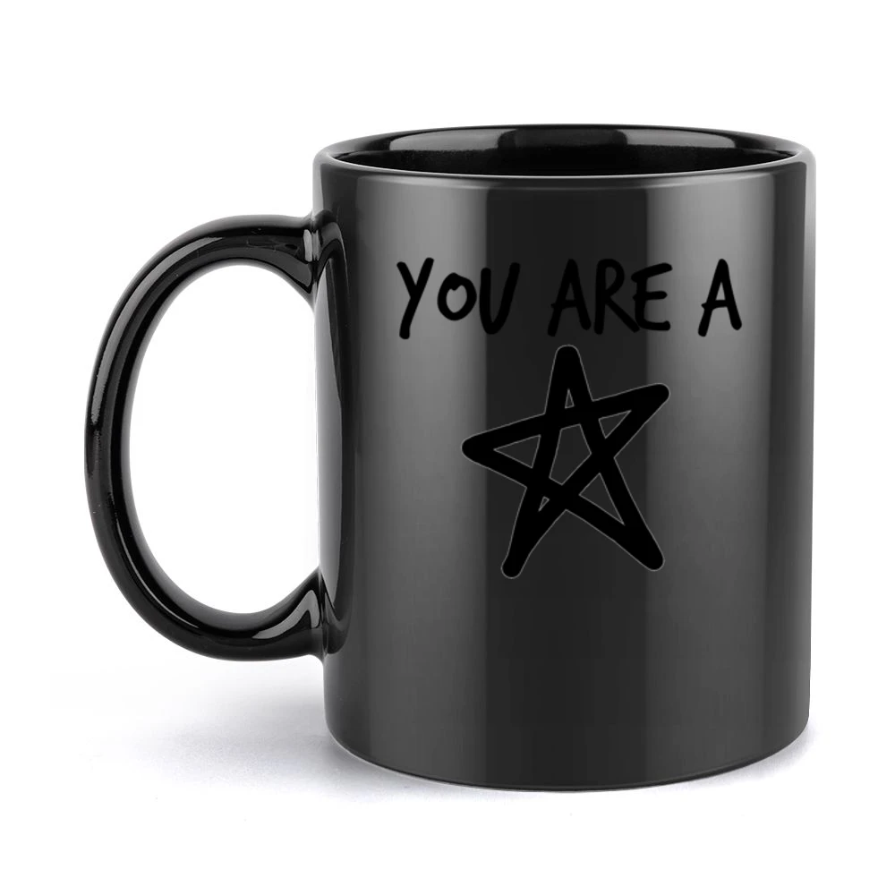 You Are A Star Fun Graphic Black Mug
