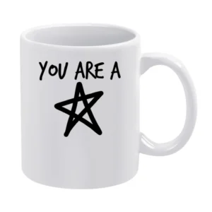 You Are A Star Fun Graphic White Mug