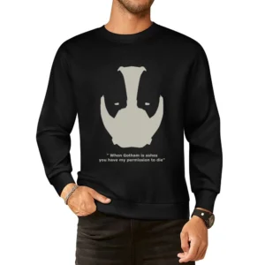 You have my permission to Die - Bane batman dark night rise European Size Pullover Sweater
