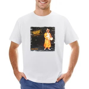 Youssou Ndour Immigres Album Cover Distressed Image Asian Size Men T-Shirt