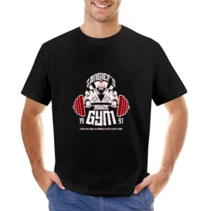 Zangief's Gym Tshirt Asian Size Men T-Shirt