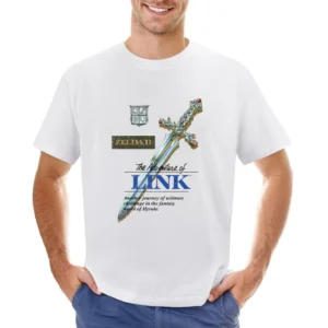 Zelda 2 Adventures Of Link Nes Nintendo Old School Retro Video Game Fa Asian Size Men T-Shirt