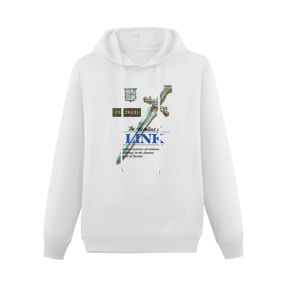Zelda 2 Adventures Of Link Nes Nintendo Old School Retro Video Game Fa Men Hoodie With Pocket