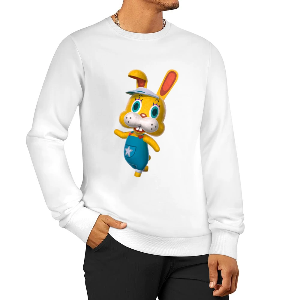 Zipper From Animal Crossing Nintendo Character Video Game Men Pullover Sweatshirt