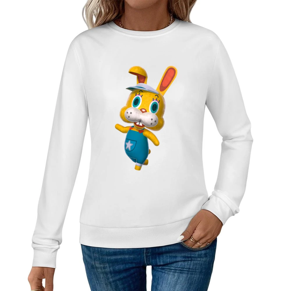 Zipper From Animal Crossing Nintendo Character Video Game Women Pullover Sweatshirt