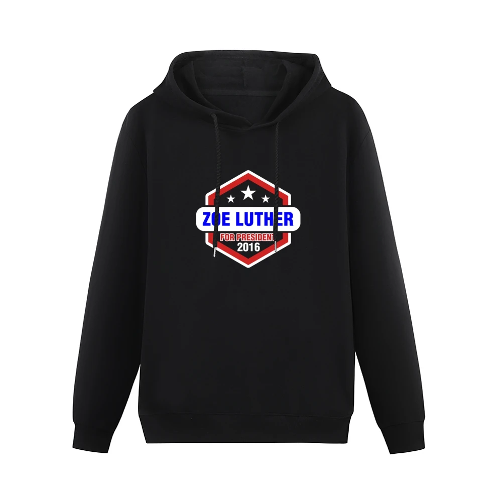 Zoe Luther For President 2016 Luther TV Show Men Hoodie Without Pocket
