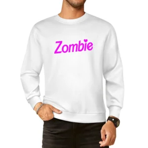 Zombie Fun Halloween Costume Barbie Parody European Size Pullover Sweater
